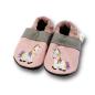 Preview: Krabbelschuhe Einhorn rosa